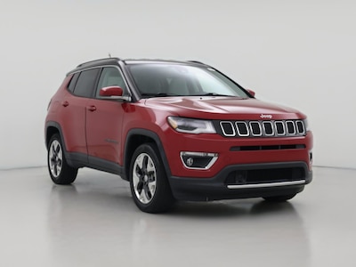 Red 2018 Jeep Compass Limited