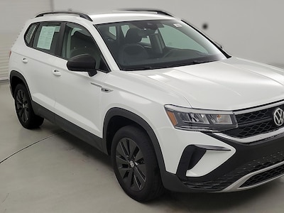 White 2022 Volkswagen Taos S
