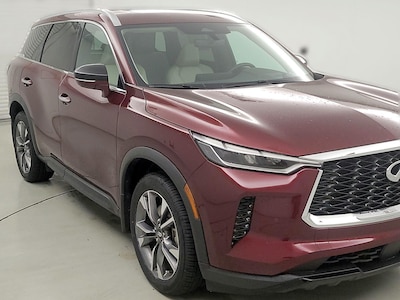 Red 2023 Infiniti QX60 Luxe