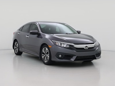 Gray 2017 Honda Civic EX-T
