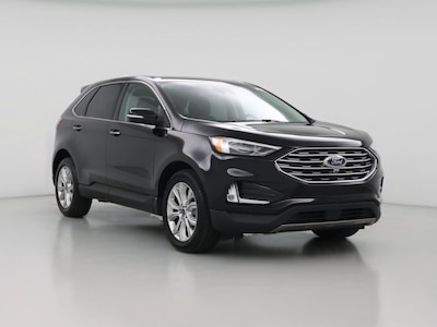 Black 2022 Ford Edge Titanium