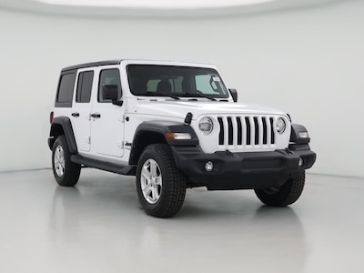 White 2022 Jeep Wrangler Unlimited Sport S