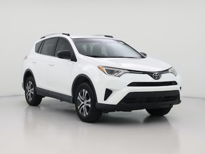 White 2018 Toyota RAV4 LE