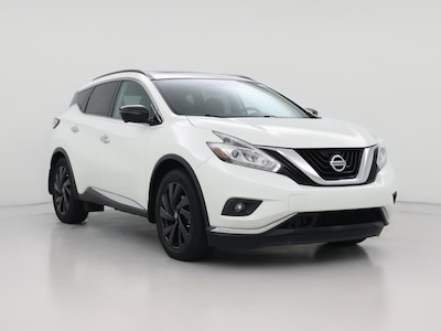 White 2017 Nissan Murano Platinum