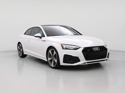 White 2020 Audi A5 Premium Plus