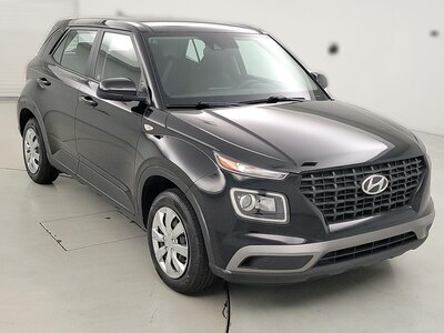 Black 2020 Hyundai Venue SE