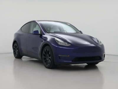 Blue 2022 Tesla Model Y Long Range