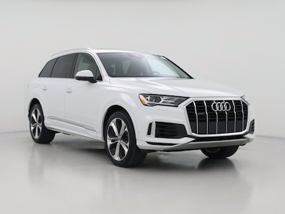 White 2021 Audi Q7 Premium Plus