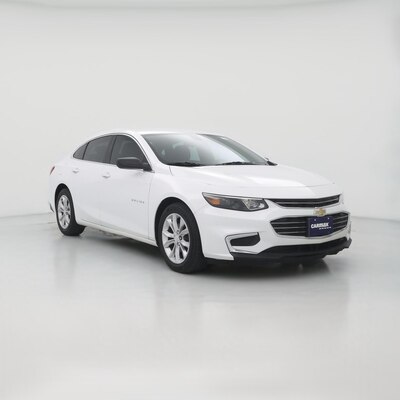 White 2018 Chevrolet Malibu LS