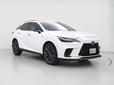 White 2024 Lexus RX 350 F-SPORT Handling