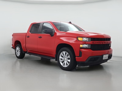 Red 2021 Chevrolet Silverado 1500 Custom