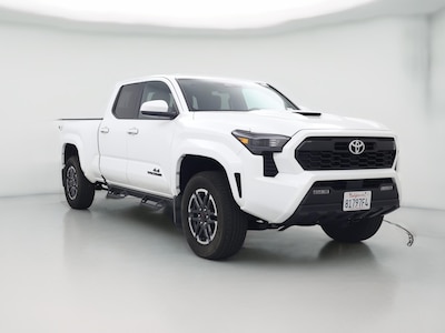 White 2025 Toyota Tacoma TRD Sport