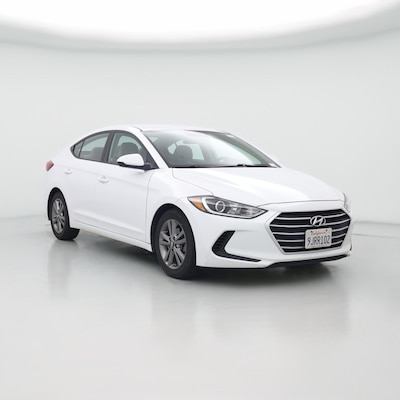 White 2018 Hyundai Elantra SEL