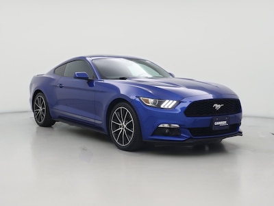 Blue 2017 Ford Mustang Ecoboost