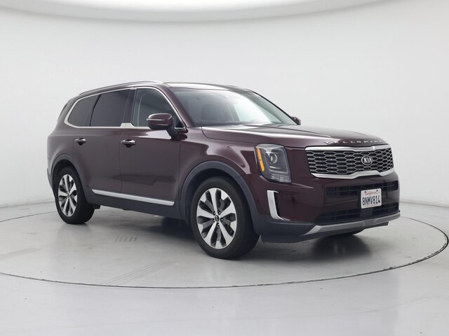 Red (Burgundy) 2020 Kia Telluride S FWD SUV / Crossover Front-Wheel Drive Automatic