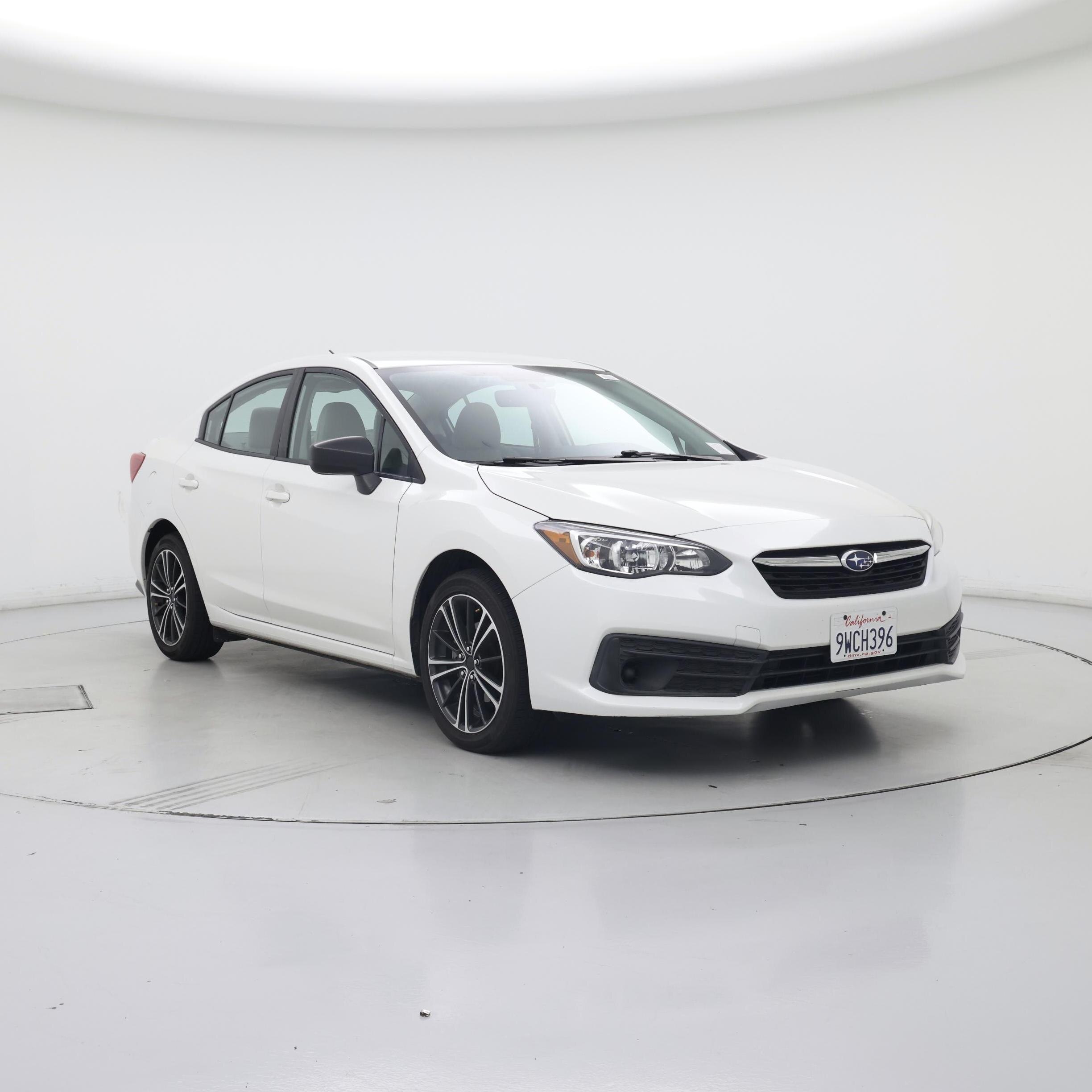 White 2020 Subaru Impreza Sedan  Automatic