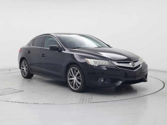 Black 2016 Acura ILX FWD with Premium and A-Spec Package Sedan Front-Wheel Drive Automatic