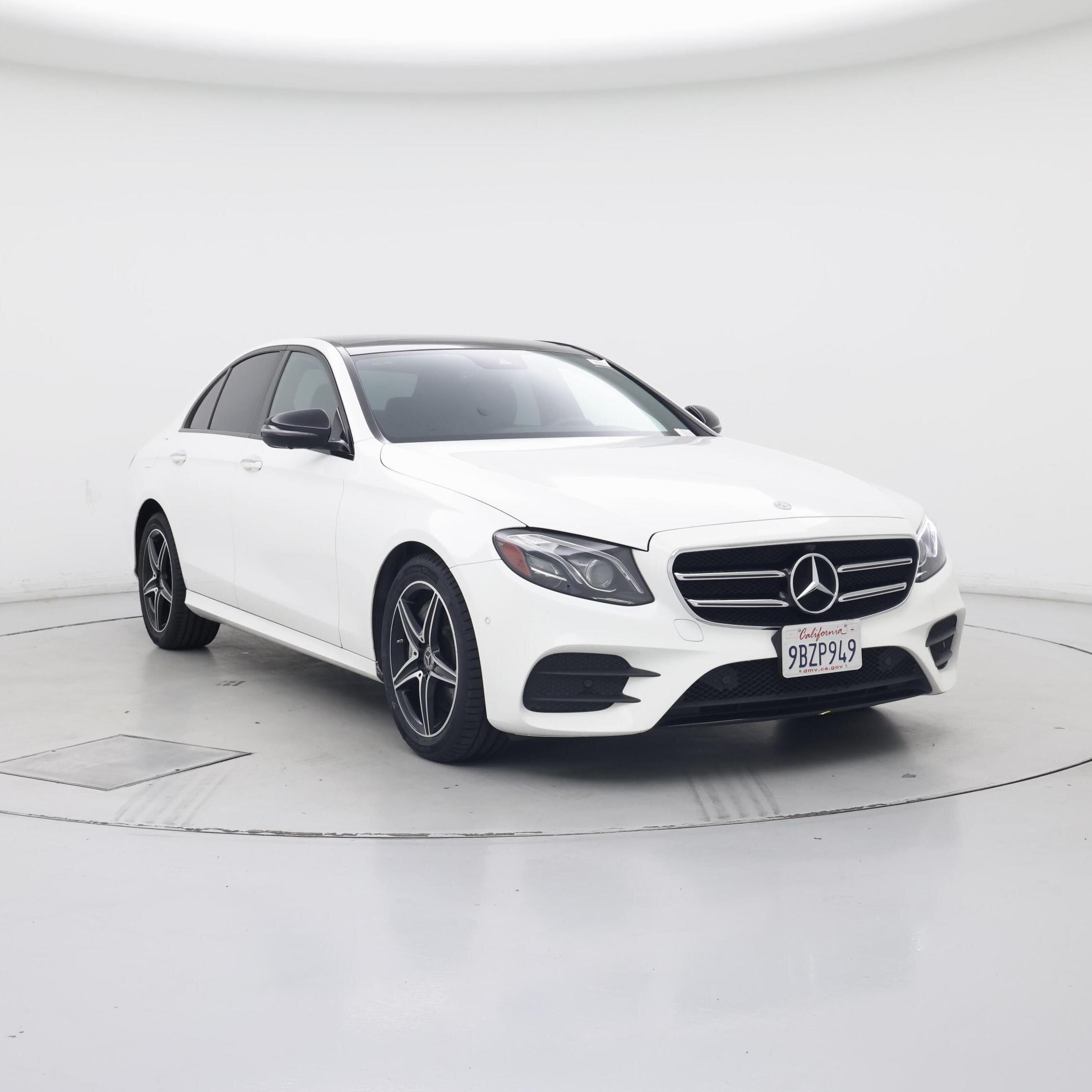 White 2020 Mercedes-Benz E-Class Sedan All-Wheel Drive Automatic