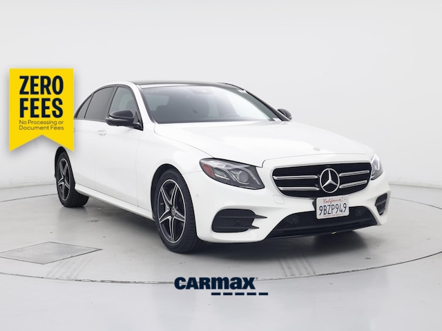 White 2020 Mercedes-Benz E-Class Sedan All-Wheel Drive Automatic