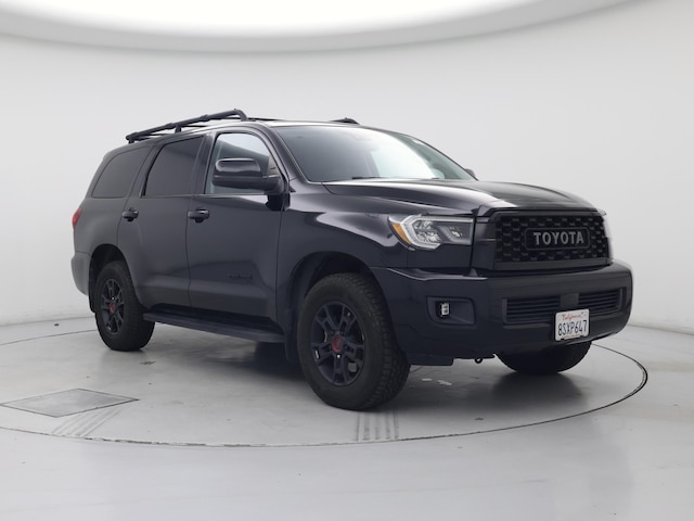 Black 2020 Toyota Sequoia TRD Pro 4WD SUV / Crossover Four-Wheel Drive Automatic