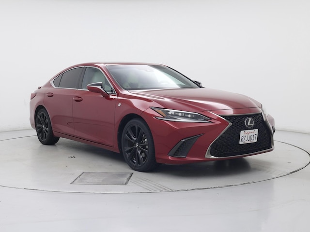 Red 2022 Lexus ES 350 F Sport FWD Sedan Front-Wheel Drive Automatic