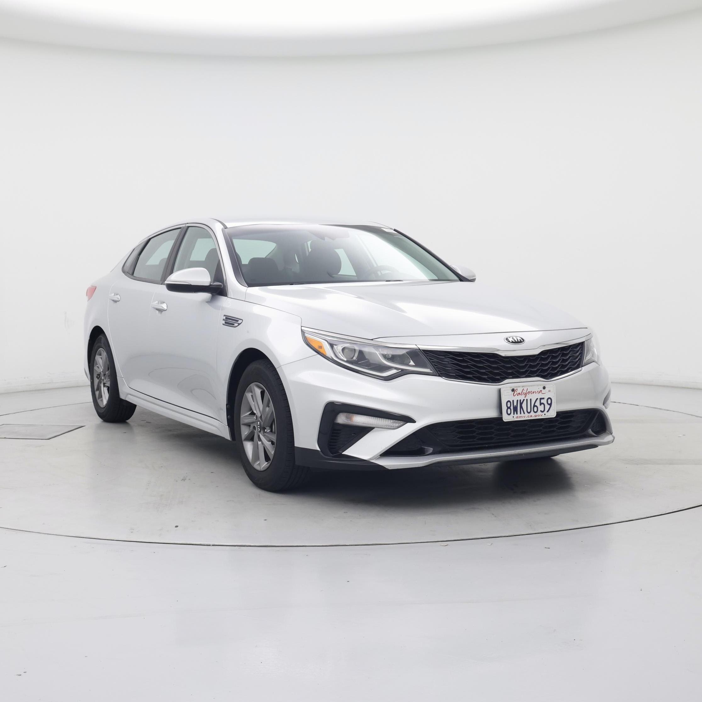 Silver 2019 Kia Optima Sedan Front-Wheel Drive Automatic