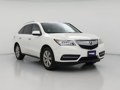 White 2016 Acura MDX Advance