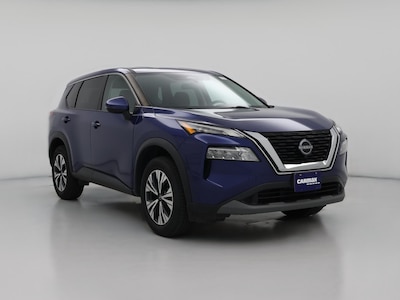 Blue 2022 Nissan Rogue SV