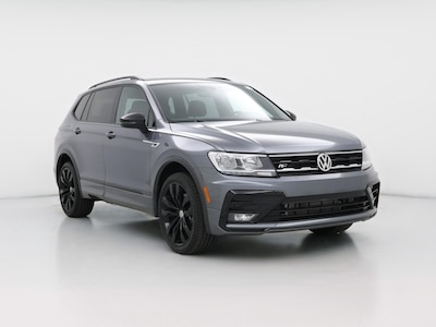 Gray 2021 Volkswagen Tiguan SE R-Line Black