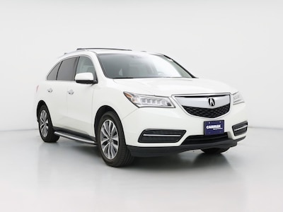 White 2015 Acura MDX