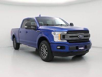 Blue 2018 Ford F150 XLT