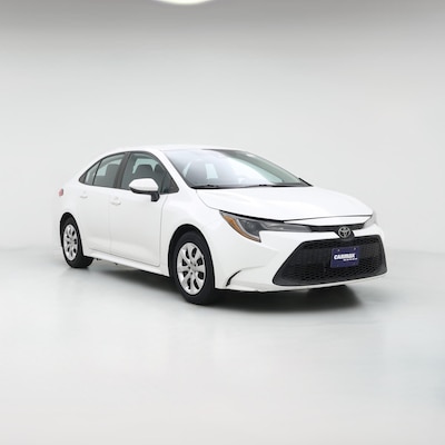 White 2021 Toyota Corolla LE
