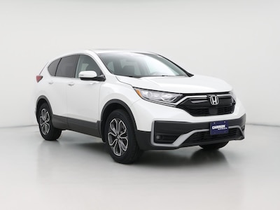 White 2021 Honda CR-V EX-L
