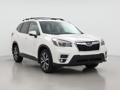 White 2021 Subaru Forester Limited