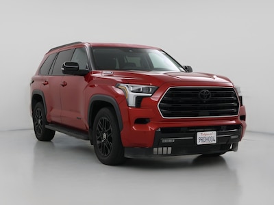 Red 2024 Toyota Sequoia Limited