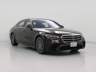Red 2021 Mercedes-Benz S580