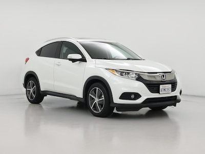 White 2021 Honda HR-V EX