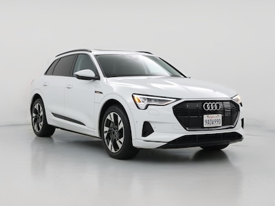 White 2022 Audi e-tron Premium