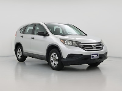 Silver 2014 Honda CR-V LX