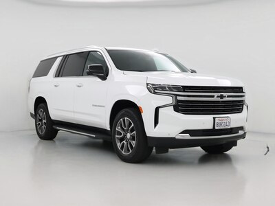 White 2021 Chevrolet Suburban 1500 LT