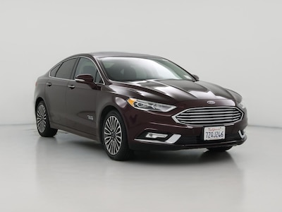 Red 2017 Ford Fusion Energi SE