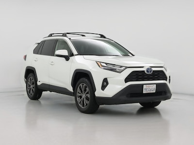 White 2022 Toyota RAV4 Hybrid XLE Premium