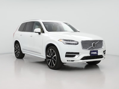 White 2024 Volvo XC90 B6 Ultimate Bright Theme