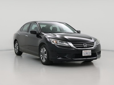 Black 2015 Honda Accord LX