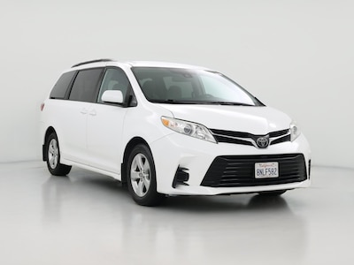White 2020 Toyota Sienna LE