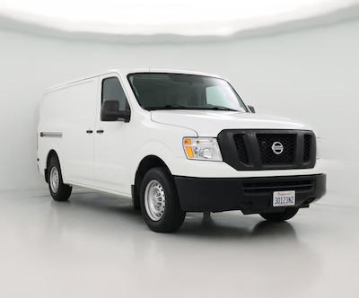 White 2018 Nissan NV 1500 S