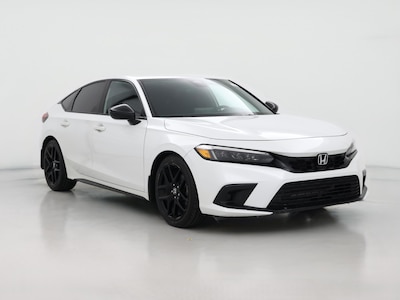 White 2023 Honda Civic Sport