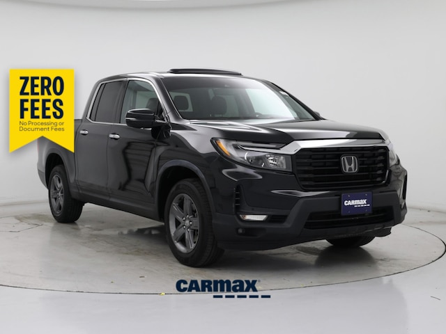 Black 2022 Honda Ridgeline RTL-E AWD Pickup Truck All-Wheel Drive Automatic