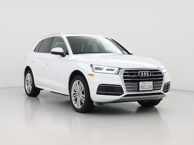 White 2019 Audi Q5 Premium Plus