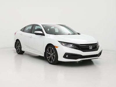 White 2021 Honda Civic Sport